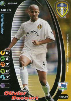 2001 Wizards Football Champions Premier League 2001-2002 #133 Olivier Dacourt Front