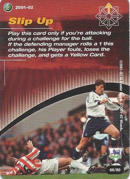 2001 Wizards Football Champions Premier League 2001-2002 - Action Cards #60 Slip Up Front
