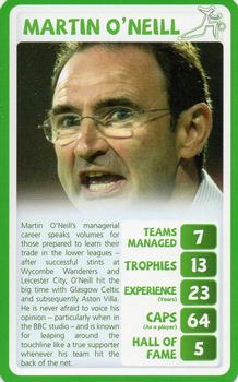 2010 Top Trumps Tournament Managers #NNO Martin O'Neill Front