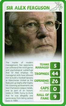 2010 Top Trumps Tournament Managers #NNO Sir Alex Ferguson Front