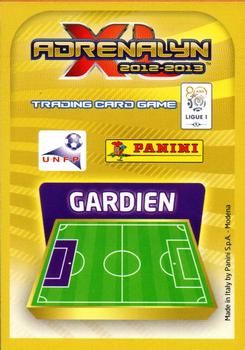 2012-13 Panini Adrenalyn XL (French) - Top Gardiens #321 Guillermo Ochoa Back