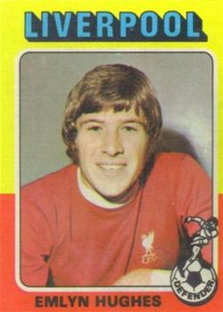 1975-76 Topps #95 Emlyn Hughes Front
