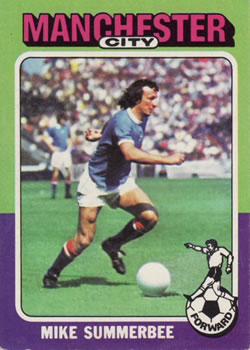 1975-76 Topps #18 Mike Summerbee Front