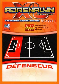 2011-12 Panini Adrenalyn XL Ligue 1 #275 Sebastien Corchia Back