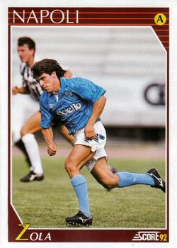 1992 Score Italian League #190 Gianfranco Zola Front