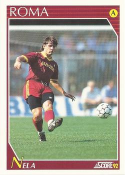 1992 Score Italian League #216 Sebastiano Nela Front