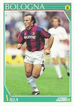 1992 Score Italian League #280 Renato Villa Front