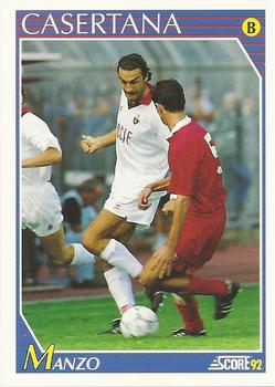 1992 Score Italian League #289 Andrea Manzo Front