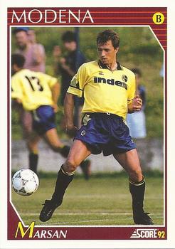 1992 Score Italian League #312 Daniele Marsan Front
