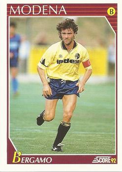 1992 Score Italian League #313 Andrea Bergamo Front