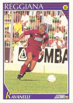 1992 Score Italian League #338 Fabrizio Ravanelli Front