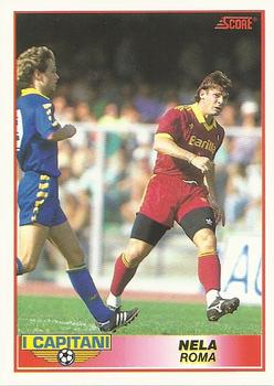 1992 Score Italian League #390 Sebastiano Nela Front