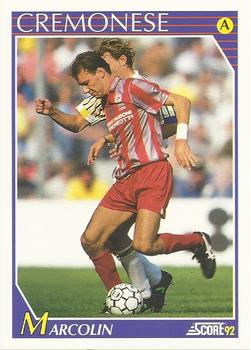1992 Score Italian League #75 Dario Marcolin Front