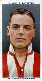1935-36 Wills's Association Footballers #8 Raich Carter  Front