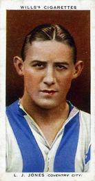 1935-36 Wills's Association Footballers #24 Leslie Jones  Front