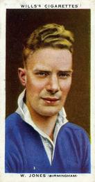 1935-36 Wills's Association Footballers #25 Wilson Jones  Front