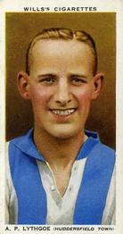 1935-36 Wills's Association Footballers #26 Alf Lythgoe  Front