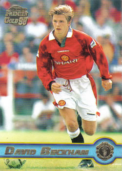 1997-98 Merlin Premier Gold #109 David Beckham  Front