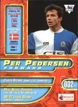 1997-98 Merlin Premier Gold #32 Per Pedersen  Back