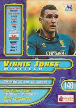 1997-98 Merlin Premier Gold #148 Vinnie Jones  Back