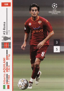 2007-08 Panini UEFA Champions League (European Edition) #108 Alberto Aquilani Front