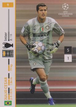 2007-08 Panini UEFA Champions League (European Edition) #9 Julio Cesar Front