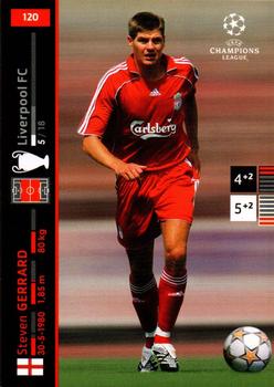 2007-08 Panini UEFA Champions League (European Edition) #120 Steven Gerrard Front