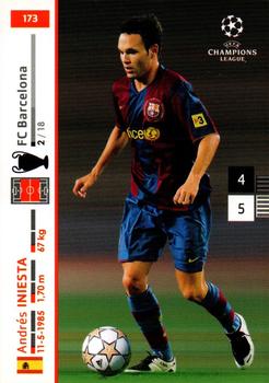 2007-08 Panini UEFA Champions League (European Edition) #173 Andres Iniesta Front