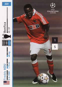2007-08 Panini UEFA Champions League (European Edition) #223 Freddy Adu Front