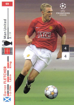 2007-08 Panini UEFA Champions League (European Edition) #69 Darren Fletcher Front