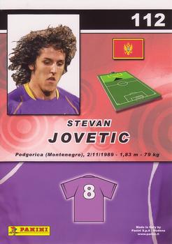2008-09 Panini Real Action #112 Stevan Jovetic Back