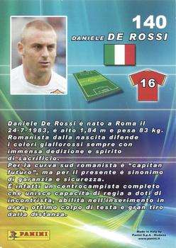 2008-09 Panini Real Action #140 Daniele De Rossi Back