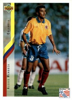 1994 Upper Deck World Cup Contenders English/Japanese #35 Alexis Mendoza Front
