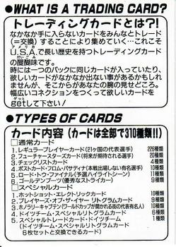 1994 Upper Deck World Cup Contenders English/Japanese #NNO World Cup USA '94 present info card Back