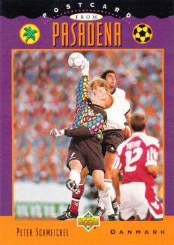 1994 Upper Deck World Cup Contenders English/German - UD Set #UD3 Peter Schmeichel Front
