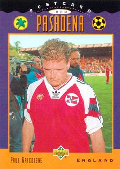 1994 Upper Deck World Cup Contenders English/German - UD Set #UD5 Paul Gascoigne Front