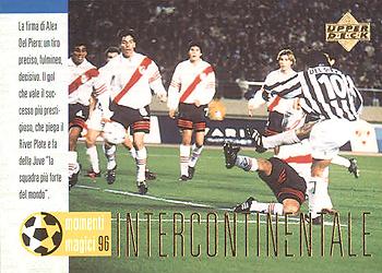 1998 Upper Deck Juventus FC #80 Coppa Intercontinentale 96 Front