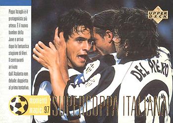 1998 Upper Deck Juventus FC #88 Supercoppa Italiana 97 Front