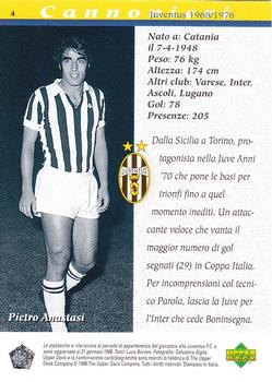 1998 Upper Deck Juventus FC #4 Pietro Anastasi Back