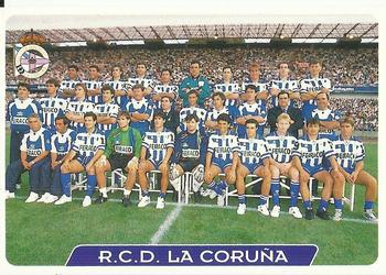 1995-96 Mundicromo Sport Las Fichas de La Liga #19 Team Card Front