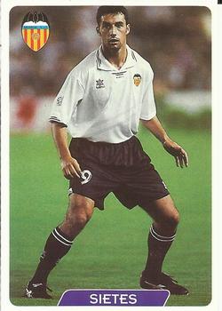 1995-96 Mundicromo Sport Las Fichas de La Liga #167 Sietes Front
