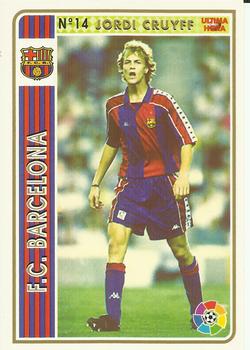 1994-95 Mundicromo Sport Las Fichas de La Liga - Ultima Hora #14 Jordi Cruyff Front