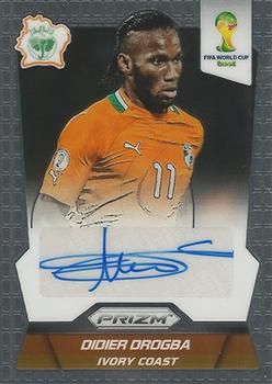 2014 Panini Prizm FIFA World Cup Brazil - Signatures #S-DD Didier Drogba Front