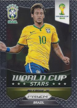 2014 Panini Prizm FIFA World Cup Brazil - World Cup Stars #7 Neymar Jr. Front