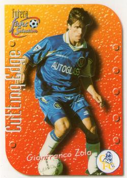 1999 Futera Chelsea Fans' Selection - Cutting Edge Embossed #CE1 Gianfranco Zola Front