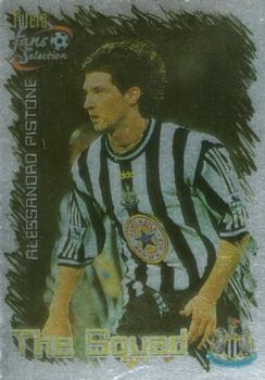 1999 Futera Newcastle United Fans' Selection - Foil #27 Alessandro Pistone Front