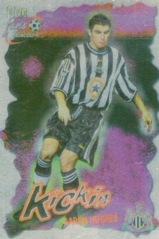 1999 Futera Newcastle United Fans' Selection - Foil #43 Aaron Hughes Front