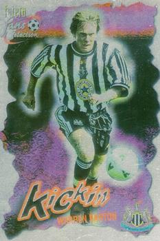 1999 Futera Newcastle United Fans' Selection - Foil #44 Warren Barton Front