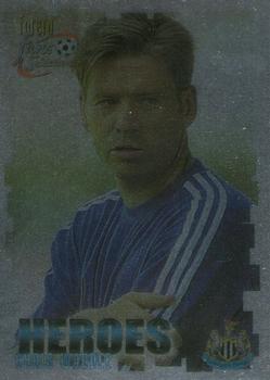 1999 Futera Newcastle United Fans' Selection - Foil #58 Chris Waddle Front