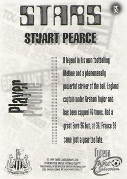 1999 Futera Newcastle United Fans' Selection - Foil #65 Stuart Pearce Back
